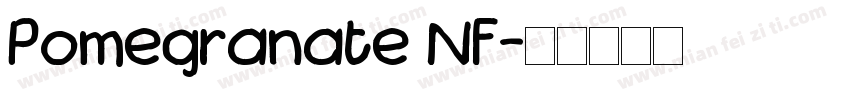 Pomegranate NF字体转换